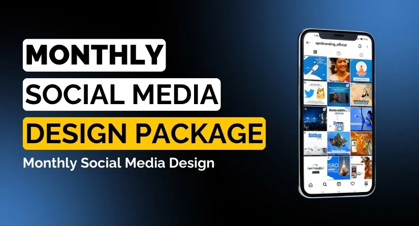 Monthly Social Media Design