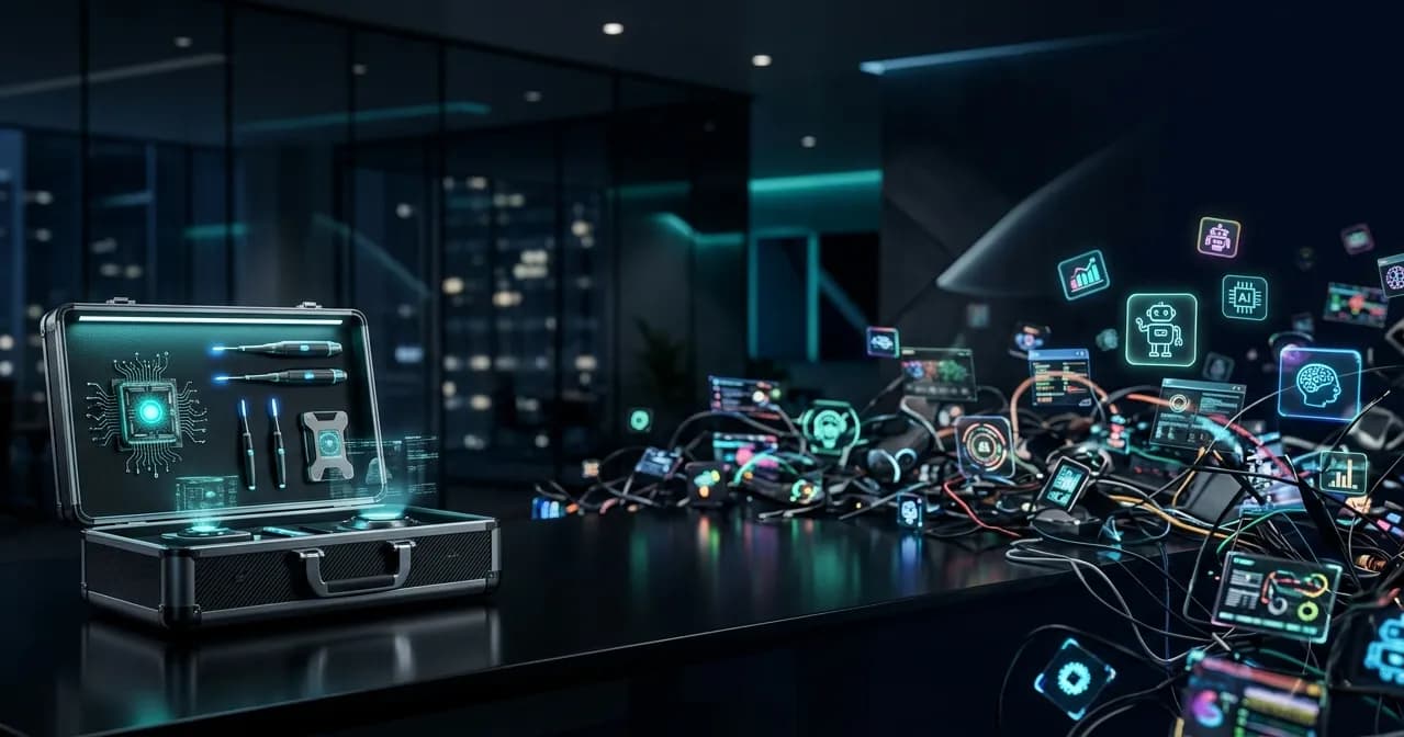 Forget the Hype: The Only 10 AI Tools You Actually Need in 2026 blog feature image