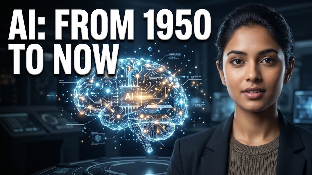 AI Avatar Video: AI from 1950 to Now video thumbnail
